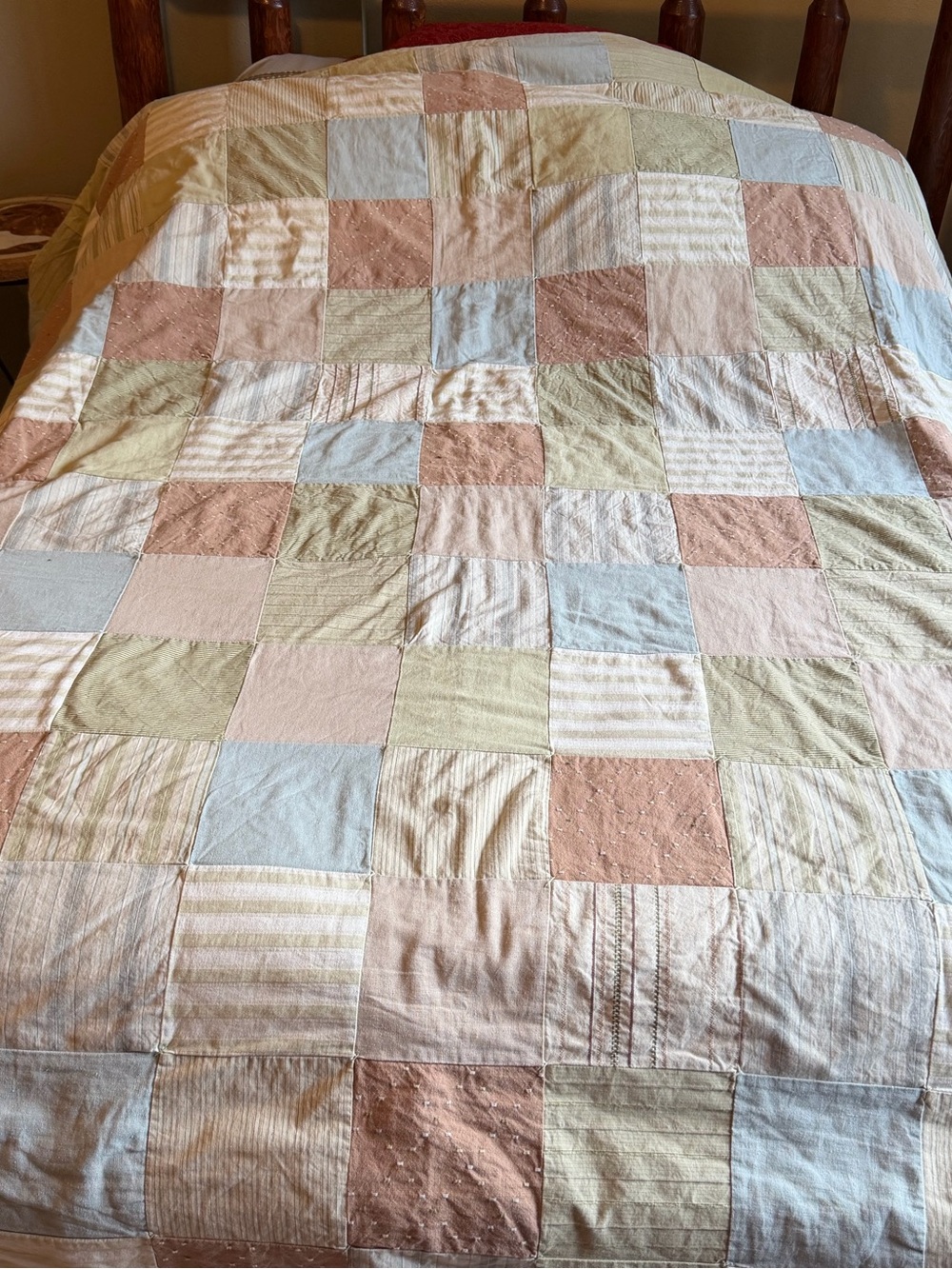 WOOLRICH full/queen patchwork quilt